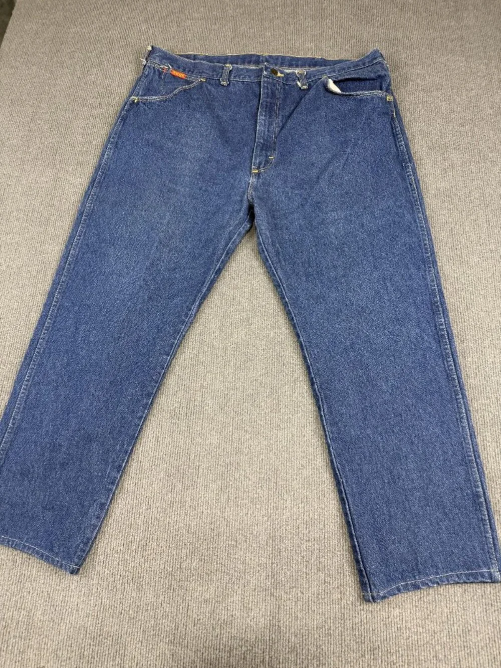 Wrangler Mens Blue Denim Relaxed Fit Jeans 99001SW Size 44x30